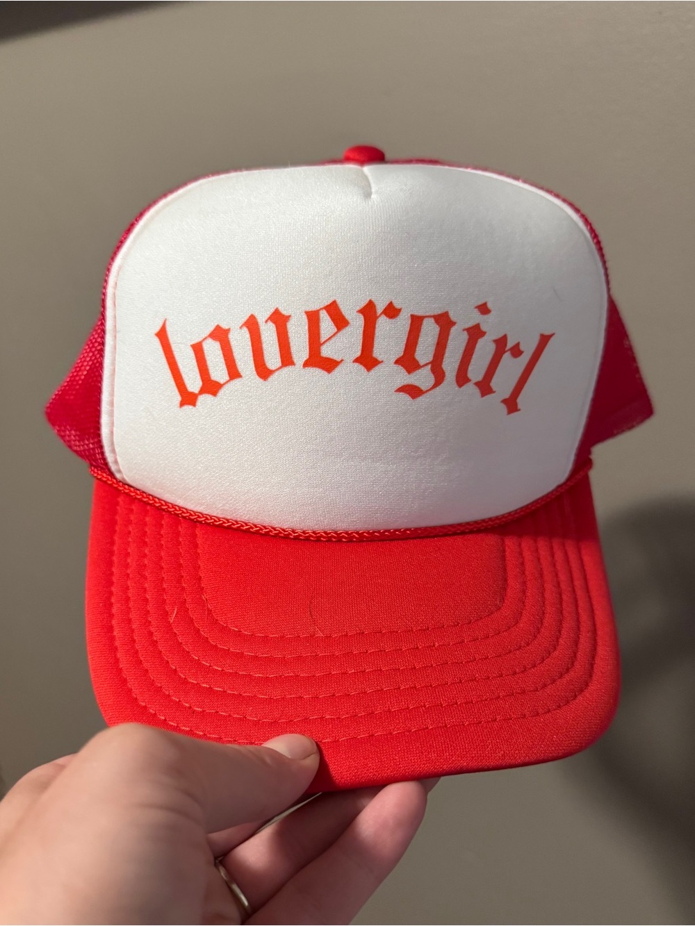 OTTO Hot Pink Mesh Trucker Hat